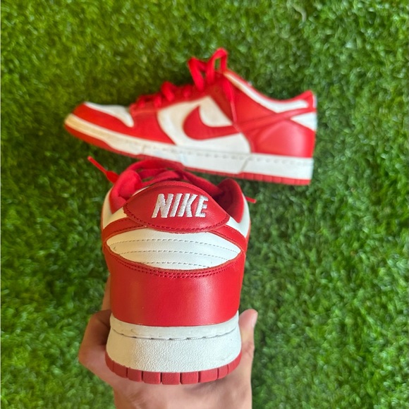 Nike Dunk Low 2020 University Red Sz 11 - Picture 5 of 6